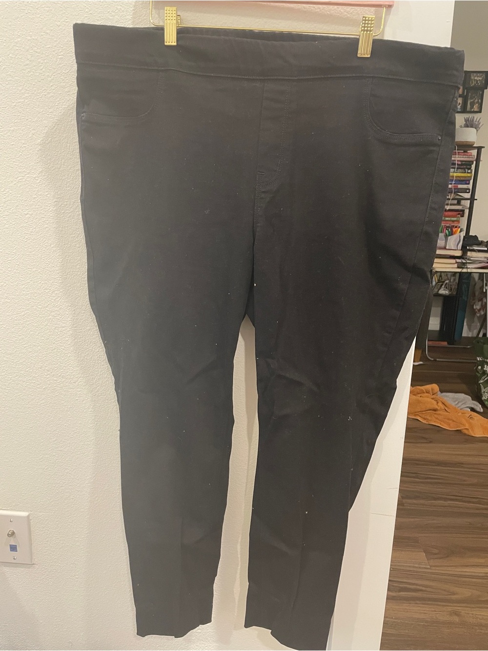 Black Rockstar Super Skinny Jeggings
